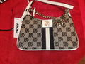 DKNY Monogram Shoulder Bag