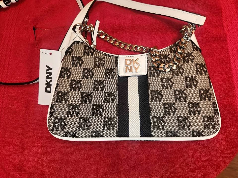 DKNY Monogram Shoulder Bag