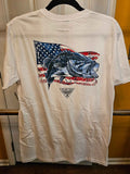 Men's Columbia PFG White T-Shirt