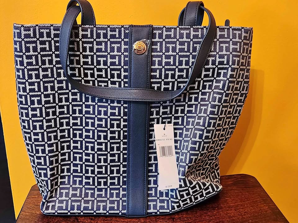 Tommy Hilfiger Monogram Tote Bag