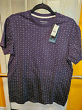 Men's Kenneth Cole Navy Dot T-Shirt