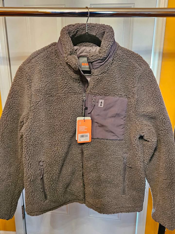 Men's BAS Outdoor Fuzzy Fleece Jacket