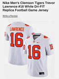 Nike Clemson Tigers Trevor Lawrence #16 Jersey