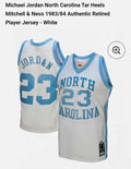 Jordan #23 UNC Basketball Jersey