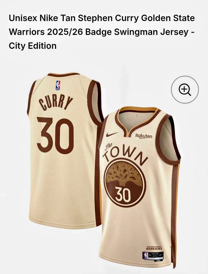Nike Stephen Curry #30 Golden State Warriors City Edition Swingman Jersey