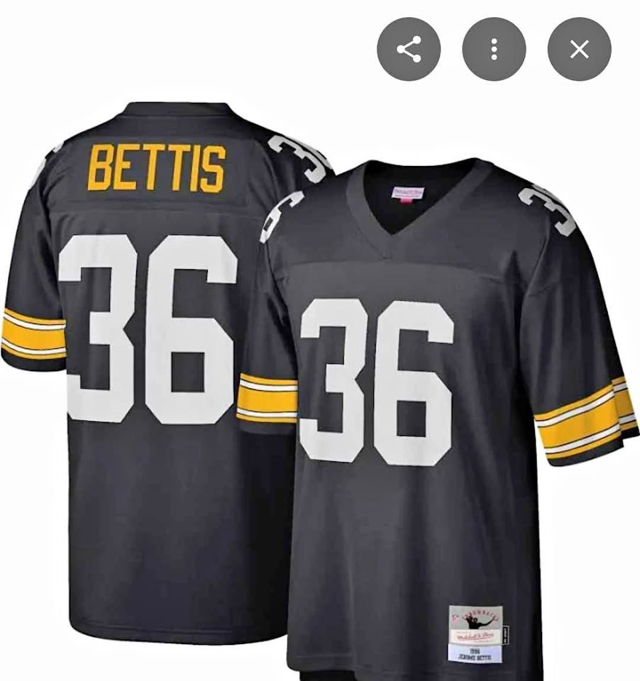 Mitchell & Ness Jerome Bettis Steelers Jersey #36
