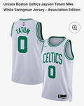 Nike Jayson Tatum #0 Celtics Jersey