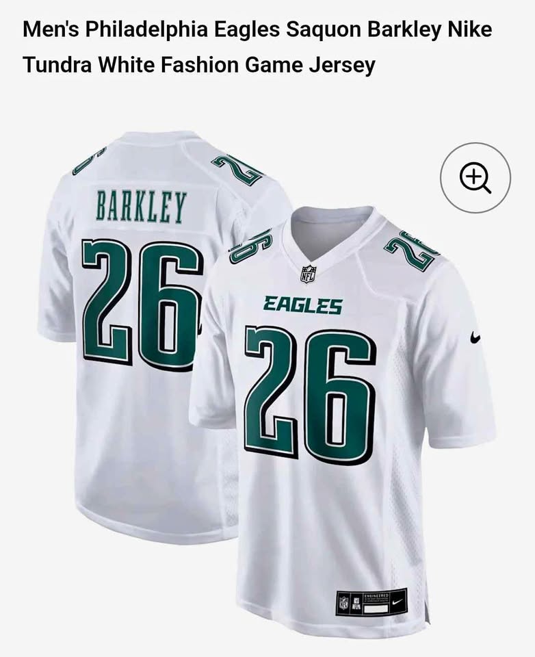 Philly Eagles Saquon Barkley #26 Nike Jersey