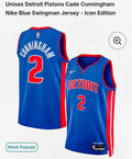 Cade Cunningham #2 Pistons Nike Swingman Jersey