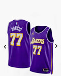 Jordan NBA Doncic #77 Lakers Jersey