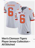 Nike Clemson Tigers Hopkins #6 Football Jersey