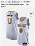 Boston Celtics Jayson Tatum #0 Nike Swingman Jersey City Edition