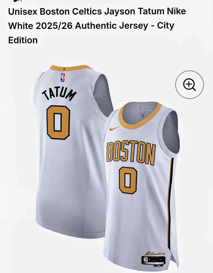 Boston Celtics Jayson Tatum #0 Nike Swingman Jersey City Edition