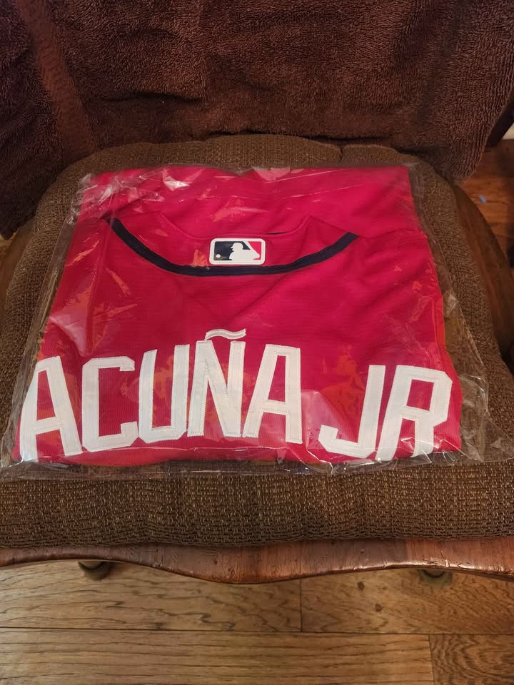 Ronald Acuña Jr. #13 Atlanta Braves Nike Elite Jersey