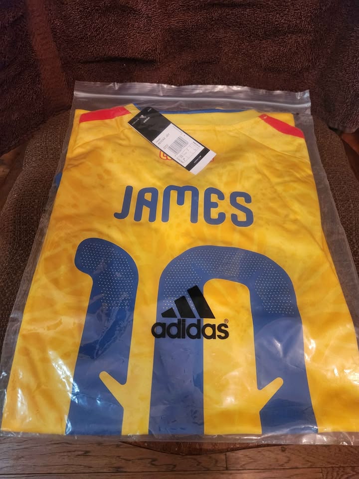 James Rodriguez #10Colombia Adidas 2026 Home Jersey