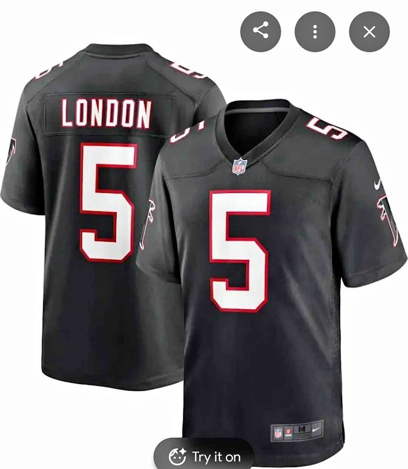 NFL Drake London #5 Nike Jersey
