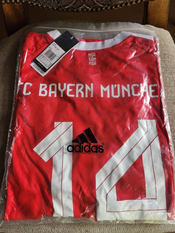Adidas Luis Díaz #14 Bayern Munich 25/26 Home Jersey