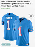 Nike Tennessee Titans Cameron Ward #11 F.U.S.E. Limited Jersey