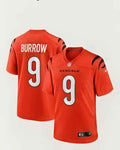 Nike Cincinnati Bengals Joe Burrow #9 Football Jersey