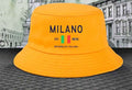 Orange Milano Repubblica Italiana Bucket Hat