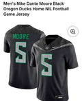 Nike Dante Moore #5 Oregon Ducks Football Jersey