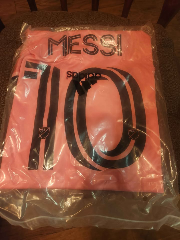 Adidas Messi #10 Inter Miami Soccer Jersey