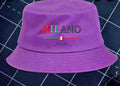 Purple Milano Italia Bucket Hat