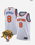 New York Knicks Anunoby #8 Finals 2026 Basketball Jersey