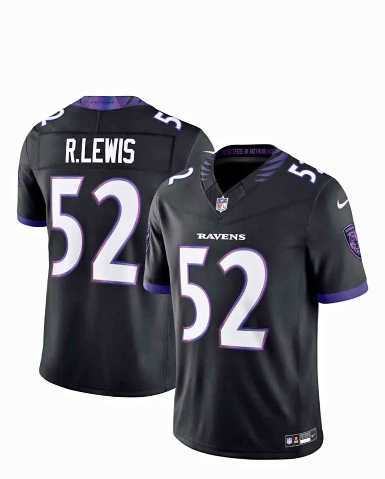 Nike Baltimore Ravens Ray Lewis #52 NFL Game Jersey