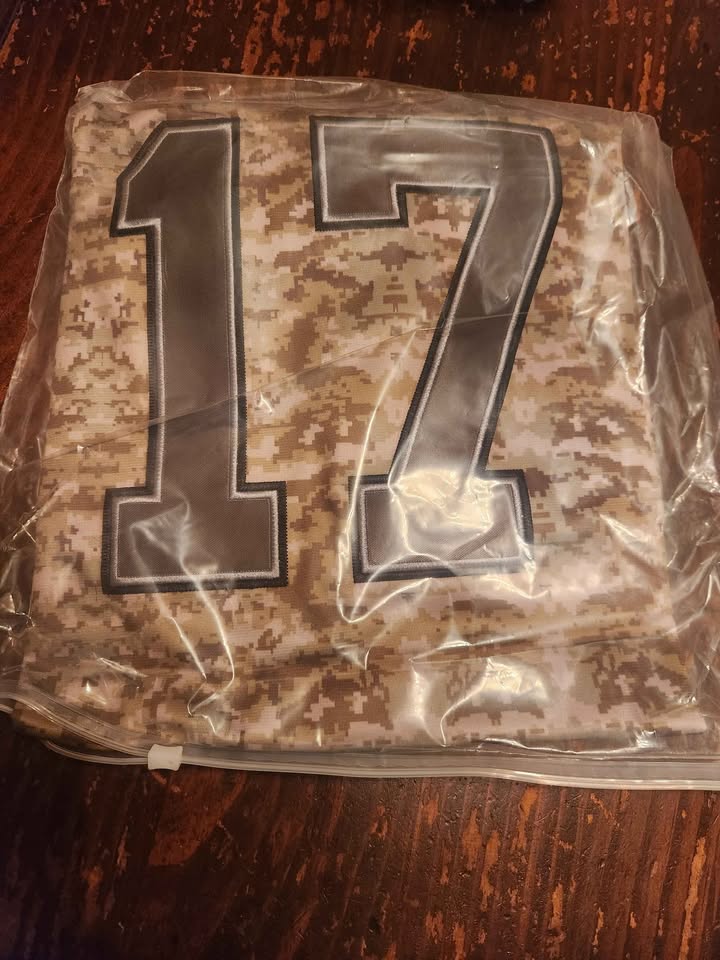 Nike Buffalo Bills Josh Allen #17 Salute to Service Camo Jersey