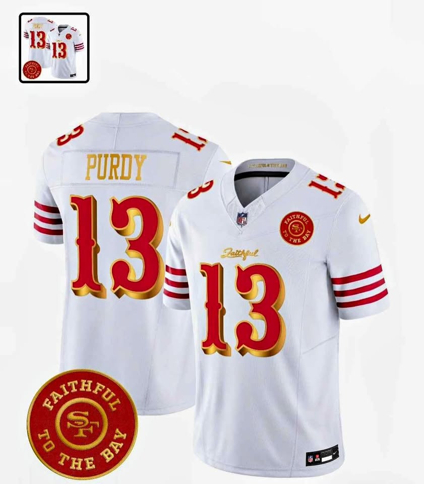 Nike San Francisco 49ers Brock Purdy #13 Jersey