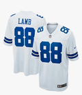 Dallas Cowboys CeeDee Lamb #88 White Jersey