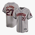 Nike Houston Astros Altuve #27 Baseball Jersey