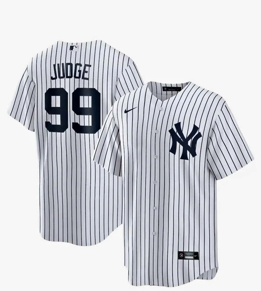 New York Yankees Aaron Judge #99 Pinstripe Jersey