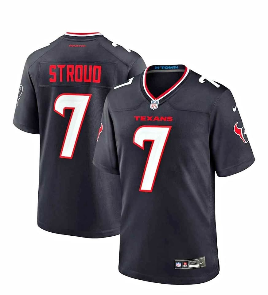 Houston Texans C.J. Stroud #7 Black Jersey