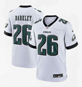 Philadelphia Eagles Saquon Barkley #26 White Jersey